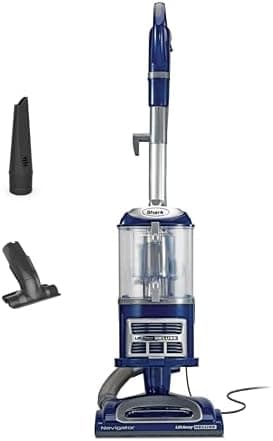 Shark Upright Vacuum, Navigator Lift-Away Deluxe with Large Dust Cup Capacity, HEPA Filter, Swivel Steering…