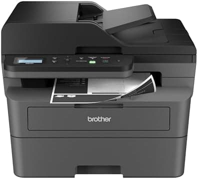 Brother DCP-L2640DW Wireless Compact Monochrome Multi-Function Laser Printer with Copy and Scan, Duplex…