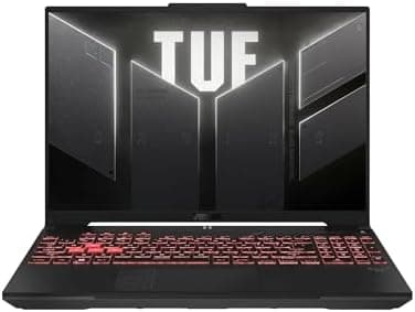 ASUS TUF Gaming A16 Laptop: AMD Ryzen 7 7445HS, 16" Full HD+ 145Hz Display, NVIDIA GeForce RTX 4050, 16GB…