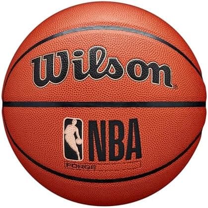 WILSON NBA Forge Indoor/Outdoor Basketball - Brown, Size 7-29.5"