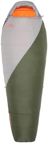 Kelty Cosmic Synthetic Fill 40 Degree Backpacking Sleeping Bag with Compression Straps, Compact and…