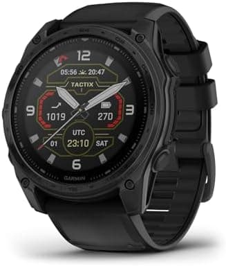 Garmin Garmin tactix® 8 51mm, Solar Charged Display, Elite, Premium Tactical GPS Smartwatch, Includes Applied…