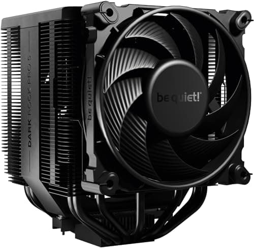 be quiet! Dark Rock Pro 5 Quiet Cooling CPU Cooler | Immensely High Airflow | 7 high-Performance Copper Heat…