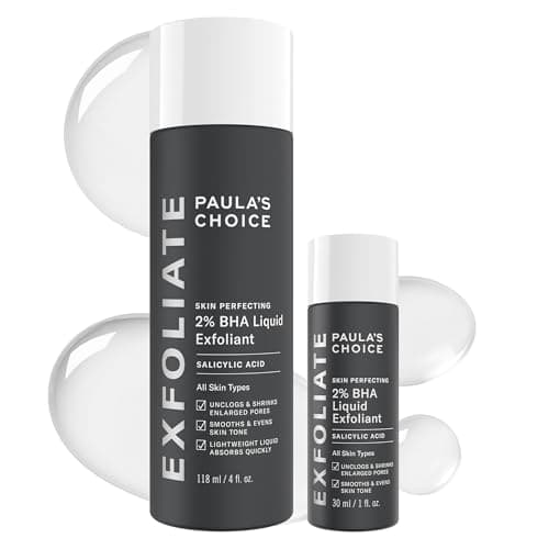 Paula's Choice SKIN PERFECTING 2% BHA Liquid Exfoliant with Salicylic Acid, Facial Polish for Pores, Wrinkles…