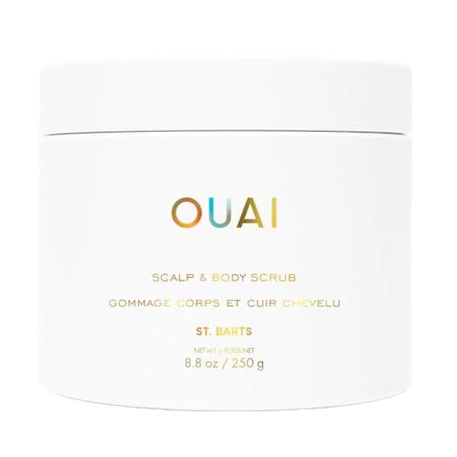 OUAI Scalp & Body Scrub, St. Barts - Exfoliating Body Scrub with Sugar & Coconut Oil Blend for Smooth…