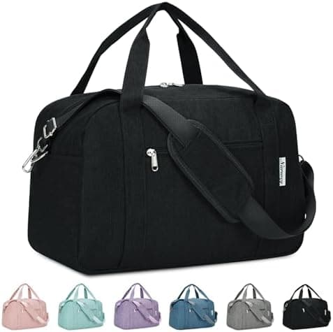 Narwey 18" Carry on Bag Underseat for Airplane Spirit Airlines Personal Item Travel Bag 18x14x8 Small Duffle…