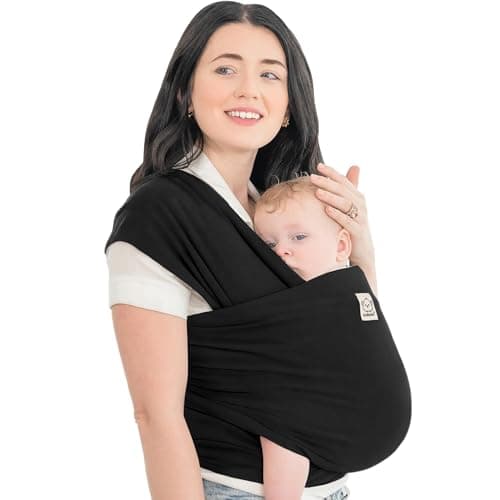 KeaBabies Baby Wrap Carrier - All in 1 Original Baby Carrier Newborn to Toddler Sling, Easy to Wear, Hands…