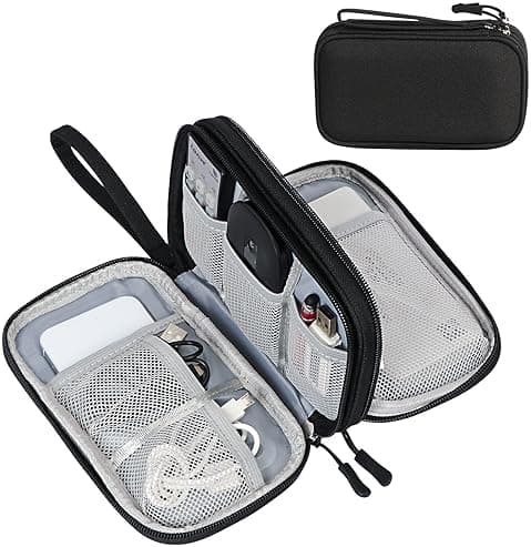 FYY Electronic Organizer, Travel Cable Organizer Bag Pouch Electronic Accessories Carry Case Portable…