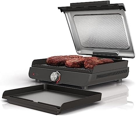 Ninja Griddle and Indoor Grill, 14’’, Electric Grill, For Steak, Burgers, Salmon, Veggies, and More, Pancake…