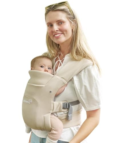 GROWNSY Baby Carrier, Cozy Newborn Carrier, Ergonomic Baby Wraps Carrier Newborn to Toddler with Head…