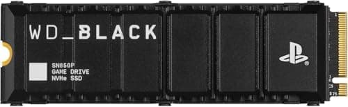 WD_BLACK 2TB SN850P NVMe M.2 SSD Officially Licensed Storage Expansion for PS5 Consoles, up to 7,300MB/s, with heatsink…