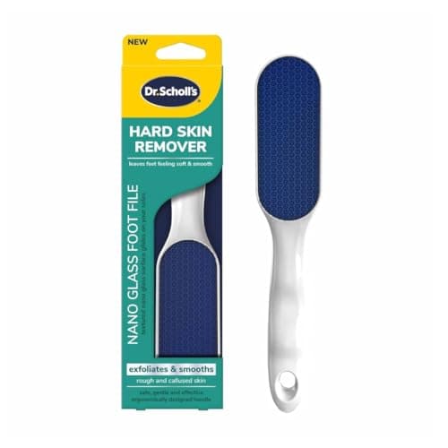 Dr. Scholl's Hard Skin Remover Nano Glass Foot File - Foot Callus Remover, Durable Foot Scrubber, Dead Skin…