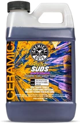 Chemical Guys HydroSuds Ceramic Shine High Foaming Car Wash Soap - Foam Cannon Soap, Works with Foam Guns or…