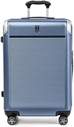 Travelpro Platinum Elite Hardside Expandable Checked Luggage, 8 Wheel Spinner, TSA Lock, Hard Shell…