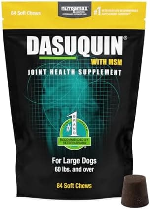 Nutramax Dasuquin for Large Dogs, Joint Health Supplement, Contains Glucosamine for Dogs, Plus Chondroitin, ASU, MSM and More…