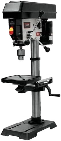 JET 12-Inch Benchtop Drill Press, Variable Speed, 1/2 HP, 115V 1Ph (Model JWDP-12)