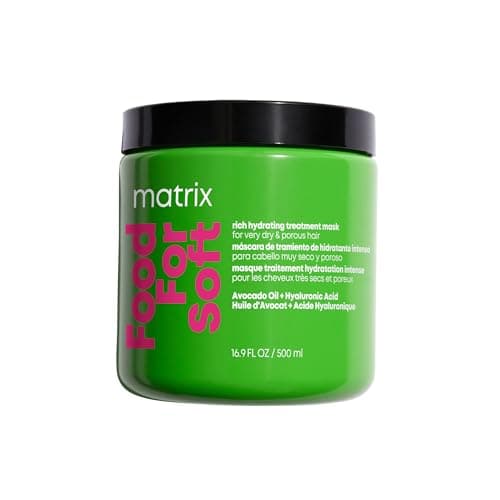 MATRIX Food For Soft Rich Hydrating Mask - For Dry & Brittle Hair, Adds Shine & Softness, With Avocado Oil &…