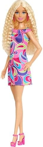 Barbie Fashionistas Doll #223 with Blonde Wavy Hair, Totally Hair-Inspired Dress & Accessories, 65th…