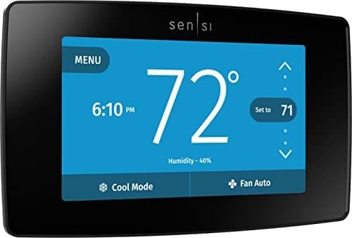 Emerson Sensi Touch Wi-Fi Smart Thermostat with Touchscreen Color Display, Works with Alexa, Energy Star…