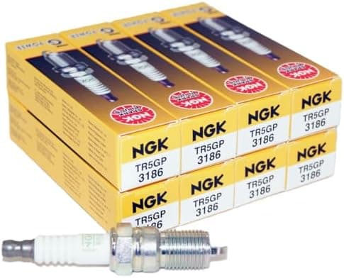 NGK # 3186 G-Power Platinum Spark Plugs TR5GP - 8 PCSNEW