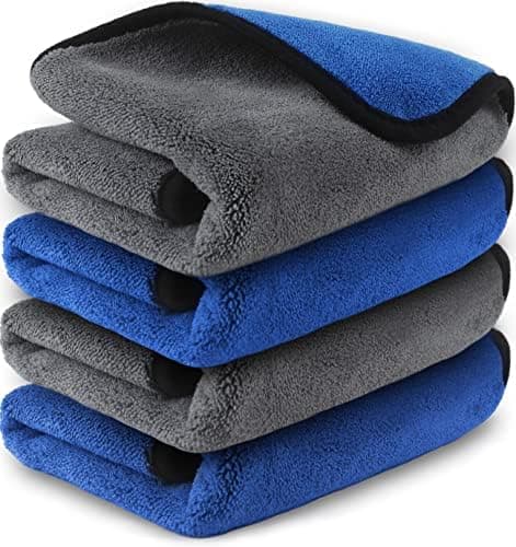 Airlab Microfiber Towels for Cars Wash Drying Thick Plush Cleaning Cloth Auto Detailing Super Absorbent for…
