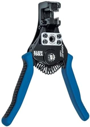 Klein Tools 11063W Wire Cutter/Stripper, Heavy Duty Automatic Tool for 8-20 AWG Solid and 10-22 AWG Stranded…