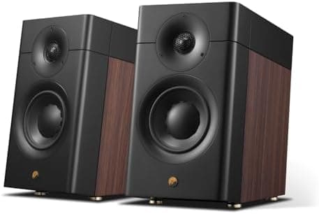 HiVi-Swans D3.1 MKII Passive Bookshelf Speakers, 6.5" 2-Way Home Speakers Pair - Needs Amplifier or Receiver to Operate