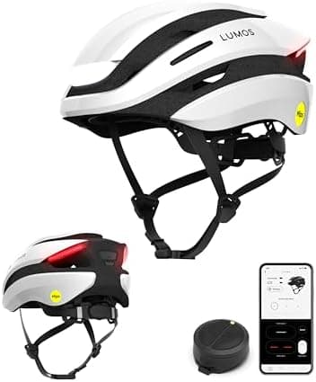 Lumos Ultra Smart Bike Helmet | Customizable Front and Back LED Lights with Turn Signals | Road Bicycle Helmets for Adults: Men…