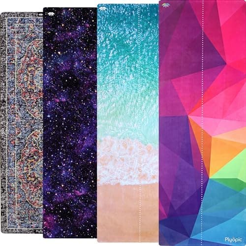 Plyopic. All In One Yoga Mat | Luxury Sweat-Grip Mat/Towel Combo | Ideal for Yoga, Hot Yoga, Bikram, Pilates…