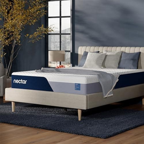 Nectar Classic 12” Full Mattress - Medium Firm - Contouring Memory Foam - Cooling Top Layer - Back Pain…
