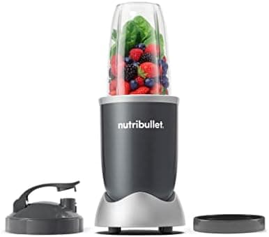 Nutribullet Personal Blender, Shakes, Smoothies, Food Prep, and Frozen Blending, 24 Ounces, 600 Watt, Dark…