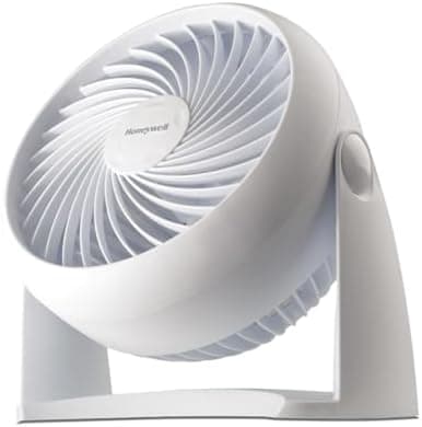 Honeywell TurboForce Air Circulator, Small Tabletop Fan, Quiet Personal Fan for Home or Office, 3 Speeds, 90…
