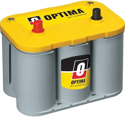 OPTIMA Batteries High Performance D34 YELLOWTOP® Dual Purpose Sealed AGM Car, Truck and SUV Battery, 750 CCA…