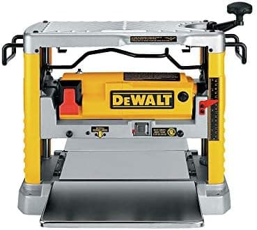 DEWALT Benchtop Planer, 15-Amp, 12-1/2-Inch, 3-Knife Cutter, 20,000 RPM, Corded (DW734)