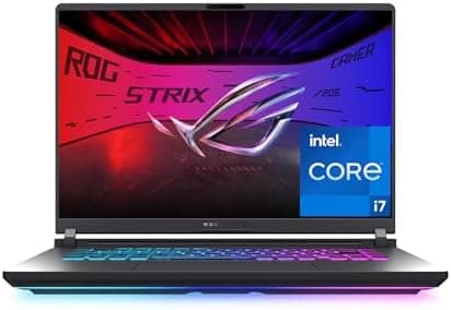 ASUS ROG Strix G16 (2025) Gaming Laptop, 16” FHD+ 16:10 165Hz/3ms Display, NVIDIA® GeForce RTX™ 5060 Laptop…