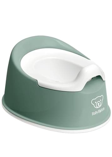 BabyBjörn Smart Potty, Deep green/White