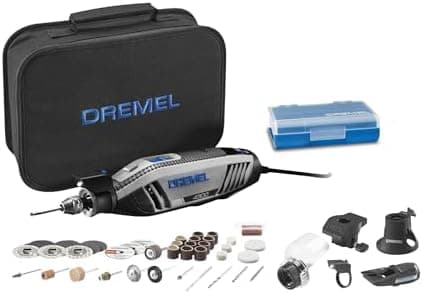 Dremel 4300-5/40 High Performance Rotary Tool Kit with LED Light- 5 Attachments & 40 Accessories - Ideal for…