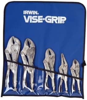 IRWIN VISE-GRIP Original Locking Pliers Set, 5 Piece Set, 68