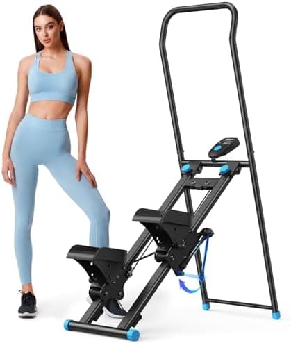 MERACH Stair Stepper for Home Gym Exercise, New Version Stairmaster for Full-Body Workout, Compact Folding…