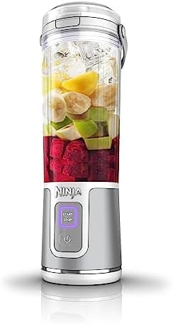 Ninja BC151WH Blast Portable Blender, Cordless, 18oz. Vessel, Personal Blender-for Shakes & Smoothies, BPA…