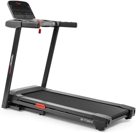 Sunny Health & Fitness Wi-Fi Smart Treadmill Walking Pad with Shock Absorption Cushioning, Home Fitness…