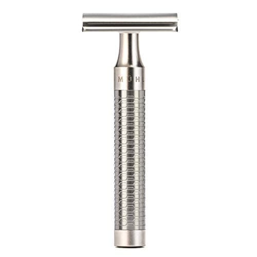 MÜHLE ROCCA R94 Double Edge Safety Razor (Closed Comb) | Pure Matt Stainless Steel |Perfect for Everyday Use…