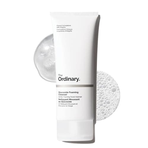 The Ordinary Glucoside Foaming Cleanser, Gentle Foaming Face Wash for All Skin Types Including Sensitive…