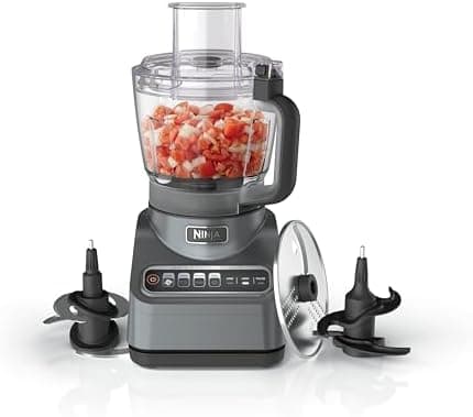 Ninja Food Processor, Professional Plus, 1000 Peak Watts, 4 Functions for Chopping, Slicing, Purees & Dough…