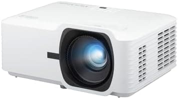 ViewSonic LS740HD 5500 Lumens 1080p Laser Projector, High Brightness for Auditoriums, 1.3x Optical Zoom, H/V…