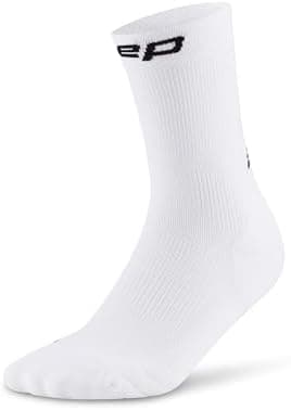 CEP Core Run 5.0 Mid Cut Compression Socks – Blister Prevention, Cushioning, Breathable Comfort & Stability