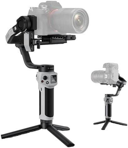 ZHIYUN CINEPEER Weebill 3E, 3-Axis Lightweight Gimbal Stabilizer for DSLR & Mirrorless Camera…