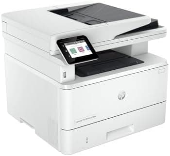 HP Laserjet Pro MFP 4101fdw Wireless Black & White All-in-One Laser Printer, Scanner, Copier, Fax…