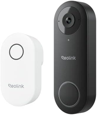 REOLINK Video Doorbell WiFi Camera - Wired 2K Outdoor, 5G&2.4G WiFi, 4:3 Wide View Angle, Smart Detection…