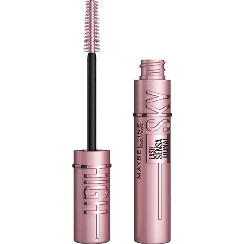 Maybelline Lash Sensational Sky High Washable Mascara Makeup, Volumizing, Lengthening, Defining, Curling…